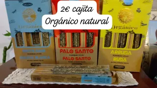 3 Cajas Incienso Orgánico Natural ULLAS