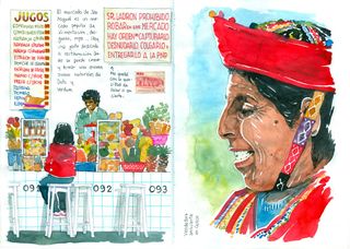 Cuadernos de Perú. Acuarelas de viaje.