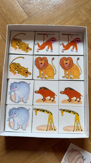 Juego de Memoria Animales Dinova Educativos