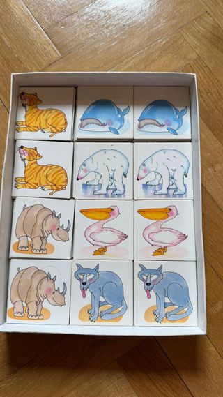 Juego de Memoria Animales Dinova Educativos