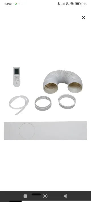 Aire Acondicionado Portátil Blanco