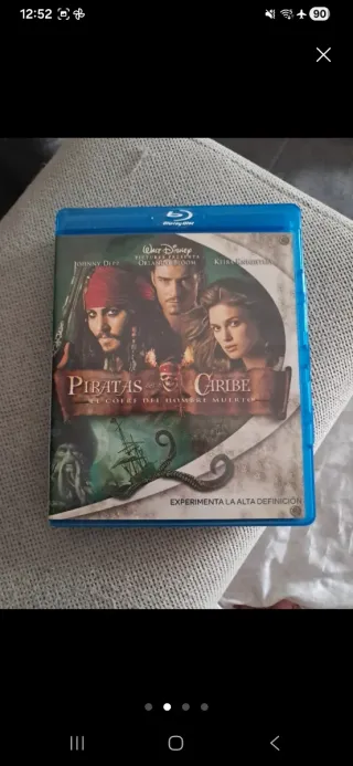 Blu-ray Piratas del Caribe: El Cofre del Hombre Mu