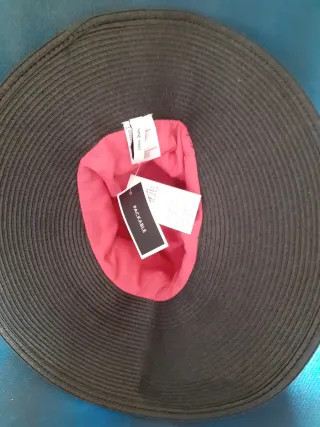 SOMBRERO DE PLAYA NINE WEST TALLA UNICA NUEVO. CON