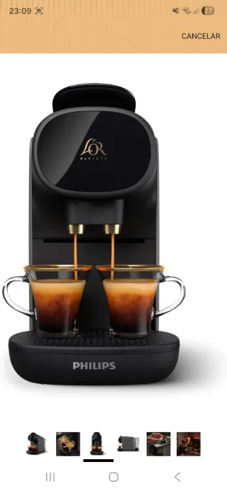 Cafetera LOR Barista Sublime Compact