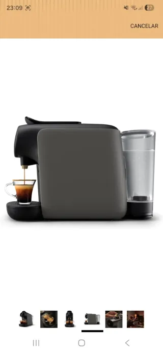 Cafetera LOR Barista Sublime Compact