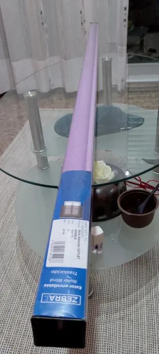 Persiana Enrollable Zebra Morada