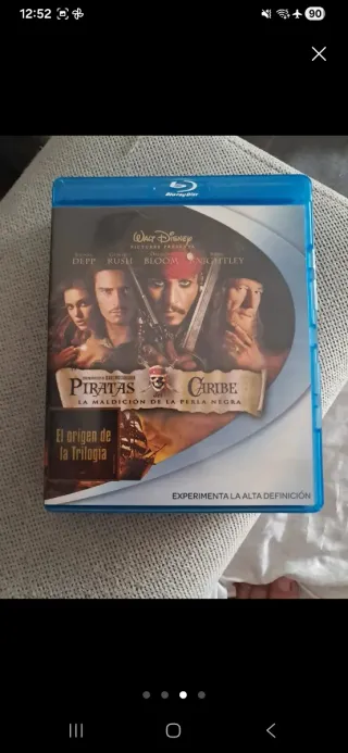 Blu-ray Piratas del Caribe: La Maldición de la Per
