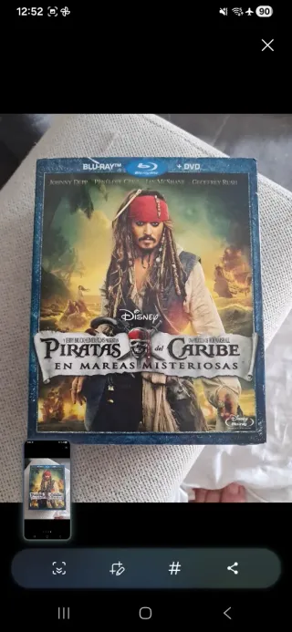 Blu-ray Piratas del Caribe: En Mareas Misteriosas