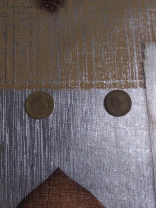 Moneda antigua Franco 1966 y 1953.