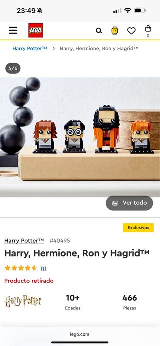LEGO BrickHeadz Harry Potter 40495