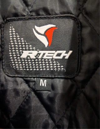 Chaqueta Moto R-Tech Negra y Amarilla