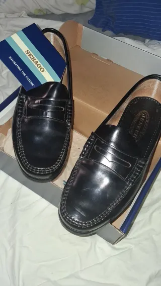 Mocasines Sebago Negros