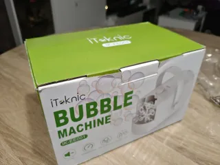 Máquina de burbujas iTeknic IK-EE001