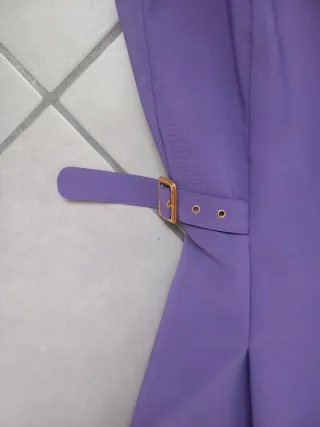 Abito Elisabetta Franchi Made in Italy Viola