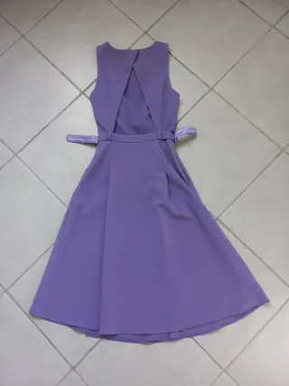 Abito Elisabetta Franchi Made in Italy Viola