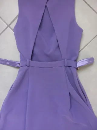 Abito Elisabetta Franchi Made in Italy Viola