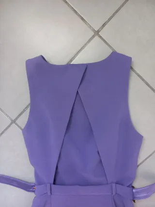 Abito Elisabetta Franchi Made in Italy Viola