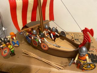Playmobil Barco Vikingo con Figuras