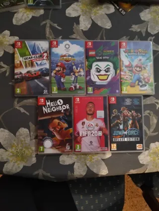 Lote económico 7 Juegos Nintendo Switch