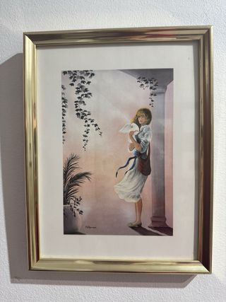 2 Marcos de fotos dorados