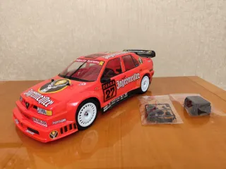 Tamiya TT02 Alfa Romeo 155 V6TI Jägermeister em segunda mão