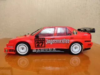 Tamiya TT02 Alfa Romeo 155 V6TI Jägermeister em segunda mão
