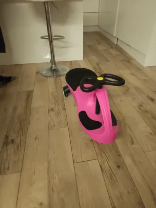 Coche correpasillos rosa