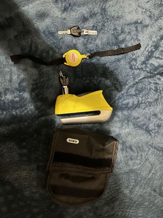 Candado Alarma Moto ABUS