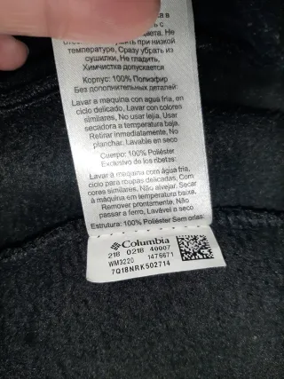 Anorak Columbia Negro