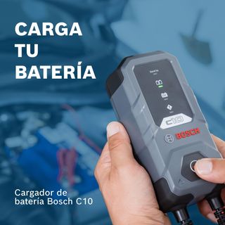 Bosch Cargador de Batería para Coche C10, 3,5 Ampe