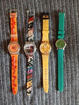 Relojes Swatch+Calvin Klein Multicolor