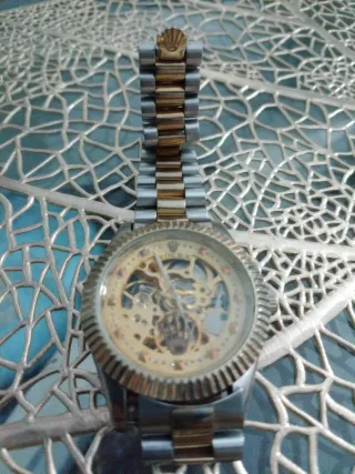 Rolex BACK DEVILLE Reloj Original