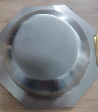 Ciotole Acciaio Inox con Manici Oro