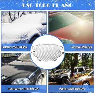 Tevlaphee Protector Parabrisas Hielo Protector de