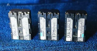 Baterías Sony NP-FM500H