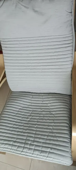 Mecedora Ikea Madera y Tela