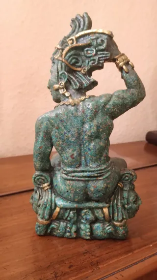 Figuras Aztecas Chac Zutz Vintage.