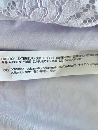 Vestido Corto Retro de Encaje Azul Claro | Zara