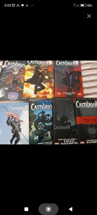 Super pack CASTIGADOR 24 tomos y 70 numeros aprox.