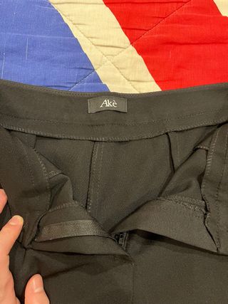 Pantaloni Akè 3/4 donna neri