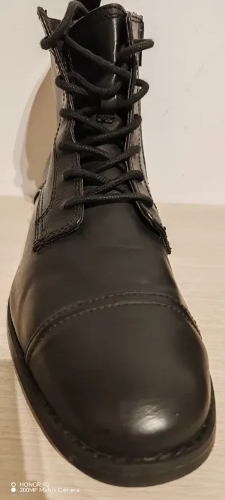 Botines negros hombre