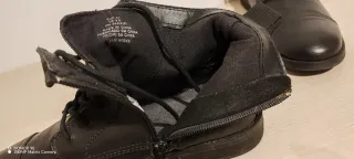 Botines negros hombre