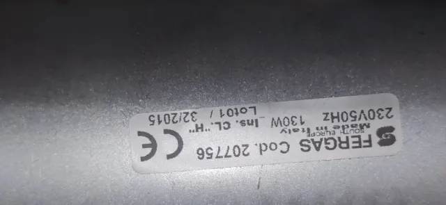 Ventilador Doble FERGAS Estufas Pellet