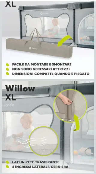 Box/Recinto per bambini LIONELO