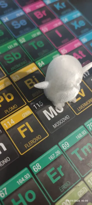 2 Pingüinos 3D para colorear