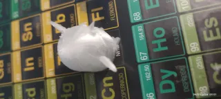 2 Pingüinos 3D para colorear