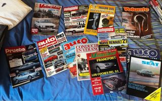 Revistas motor varias años 80