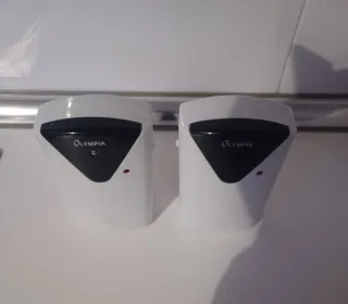 2 Detectores de Movimiento Olympia Blancos