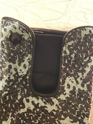 Guantes de piel animal print de ByL