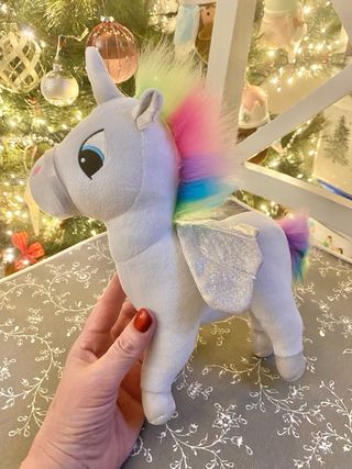 Peluche Unicornio Alado Arcoíris
